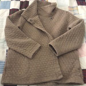PureJill quilted sweater